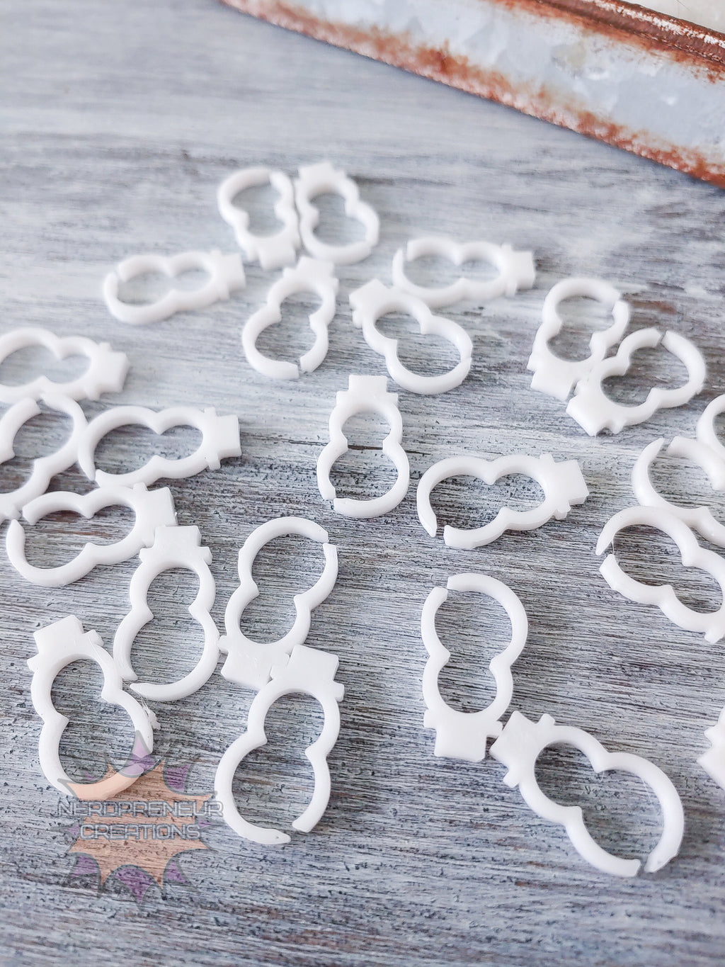 Snowman 3D Printed Stitch Marker - 12 Pack | Eco-Friendly Biodegradable PLA Knitting & Crochet Accessory