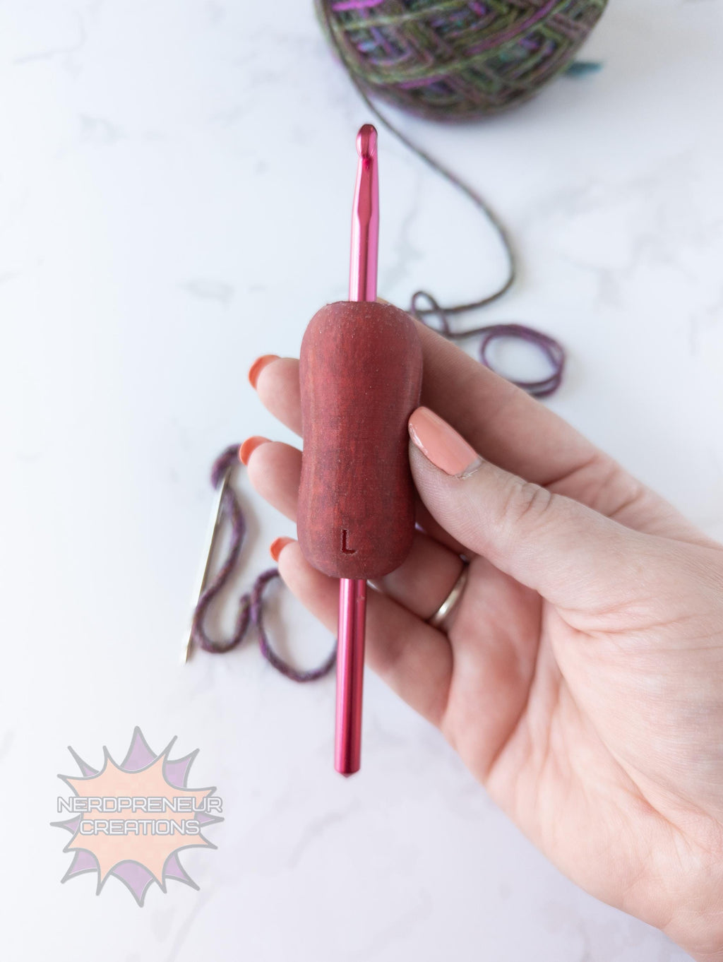 Choose Your Own Adventure MINI Pencil Squishy Grips | Ergonomic Silicone Crochet Hook Grips in Multiple Colors