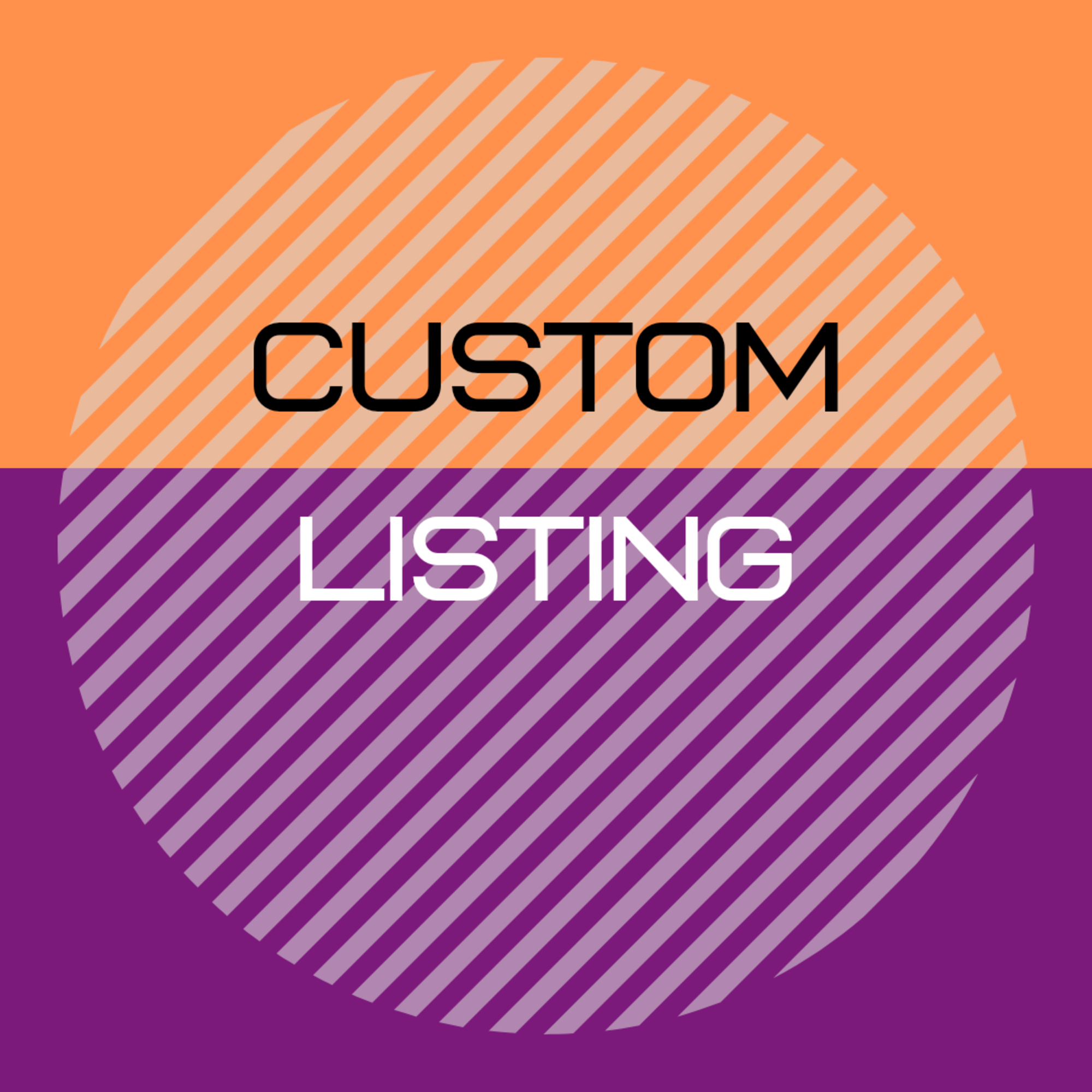 Custom Order for Amanda C