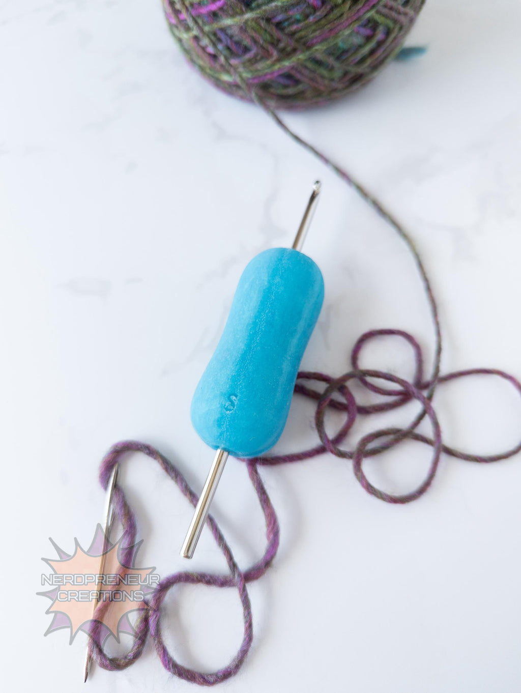Choose Your Own Adventure MINI Pencil Squishy Grips | Ergonomic Silicone Crochet Hook Grips in Multiple Colors