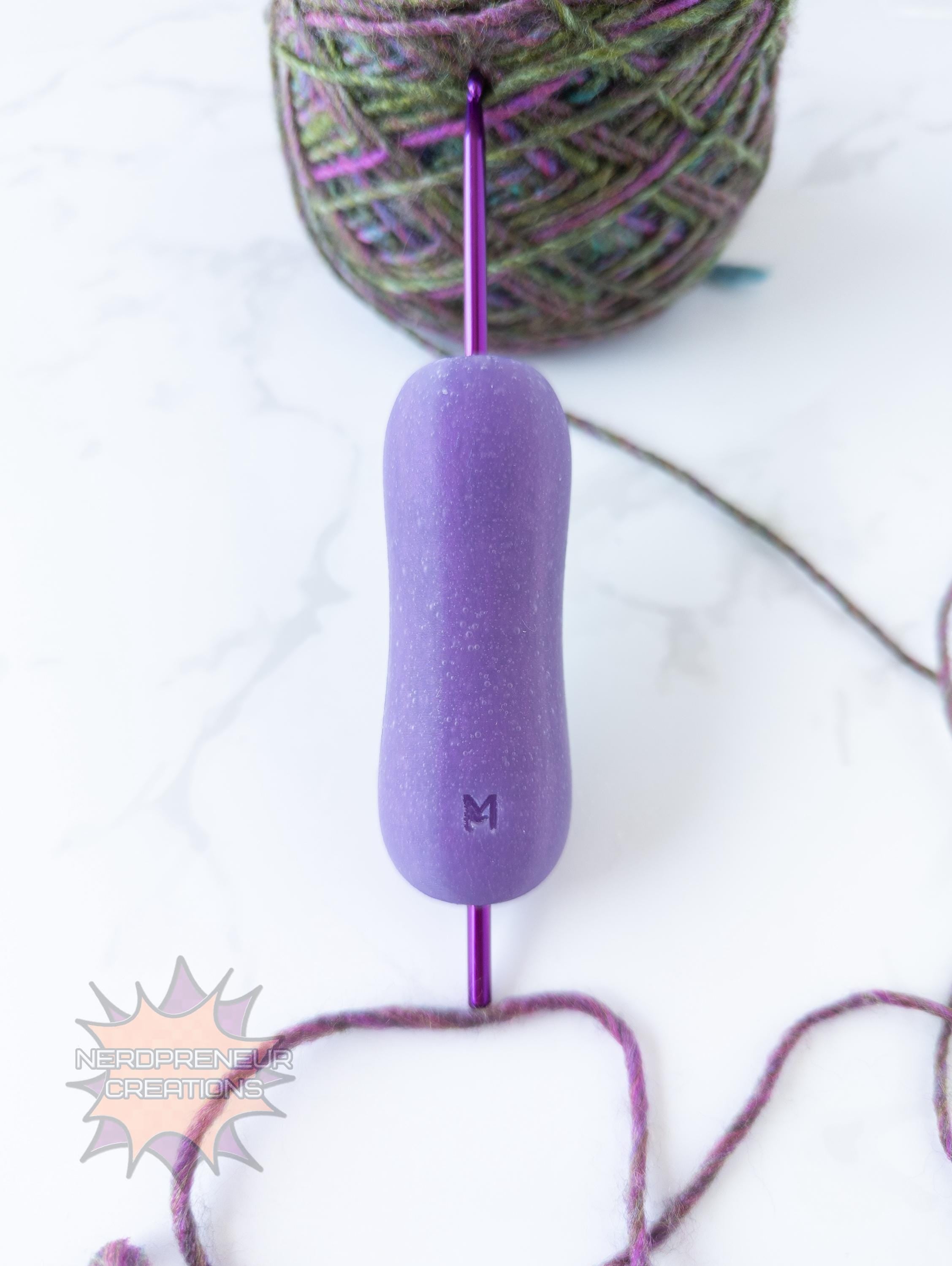 Choose Your Own Adventure Pencil Squishy Grips | Ergonomic Silicone Crochet Hook Grips in Multiple Colors