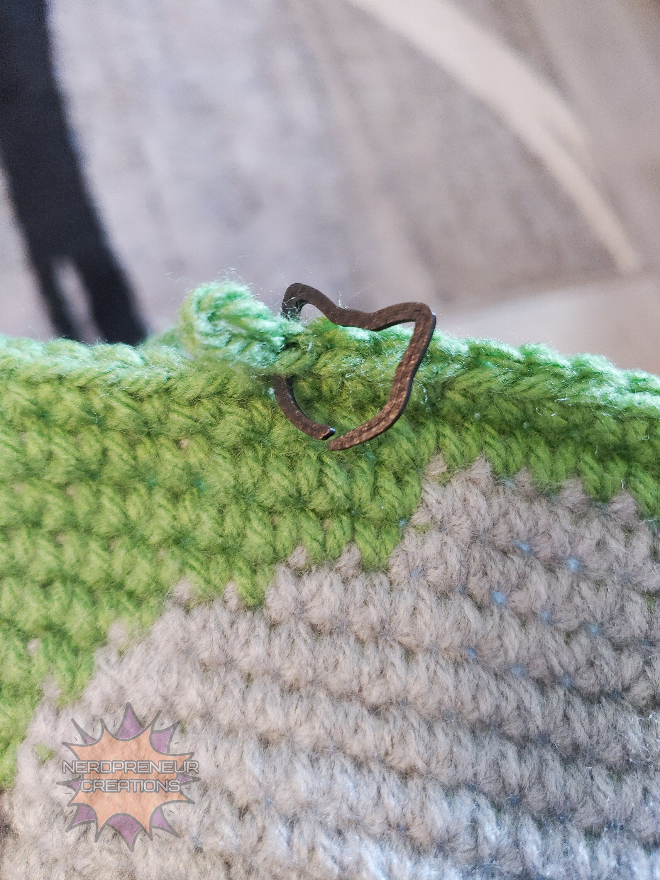 Cat 3D Printed Stitch Marker - 12 Pack | Eco-Friendly Biodegradable PLA Knitting & Crochet Accessory