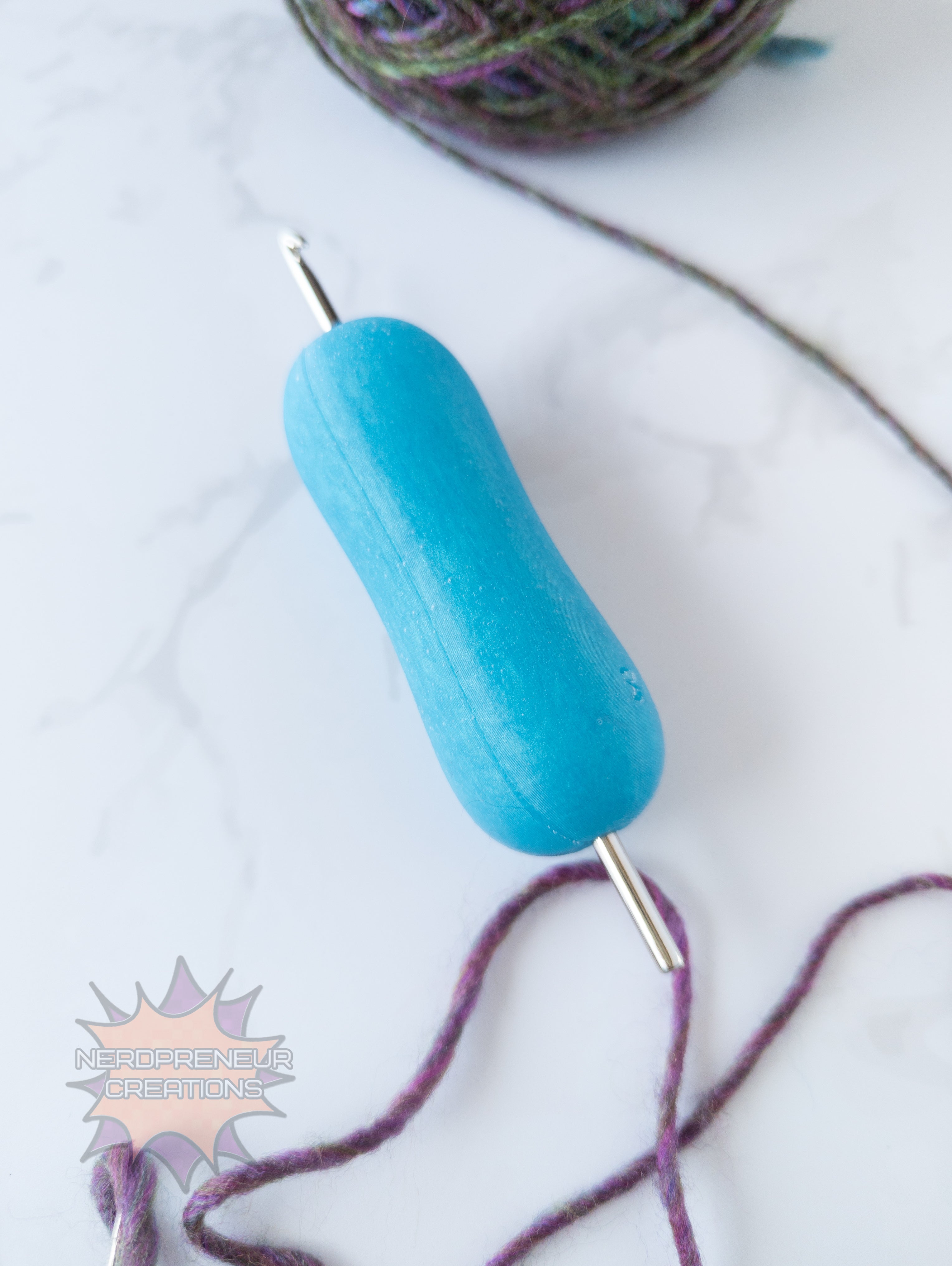 Choose Your Own Adventure Pencil Squishy Grips | Ergonomic Silicone Crochet Hook Grips in Multiple Colors