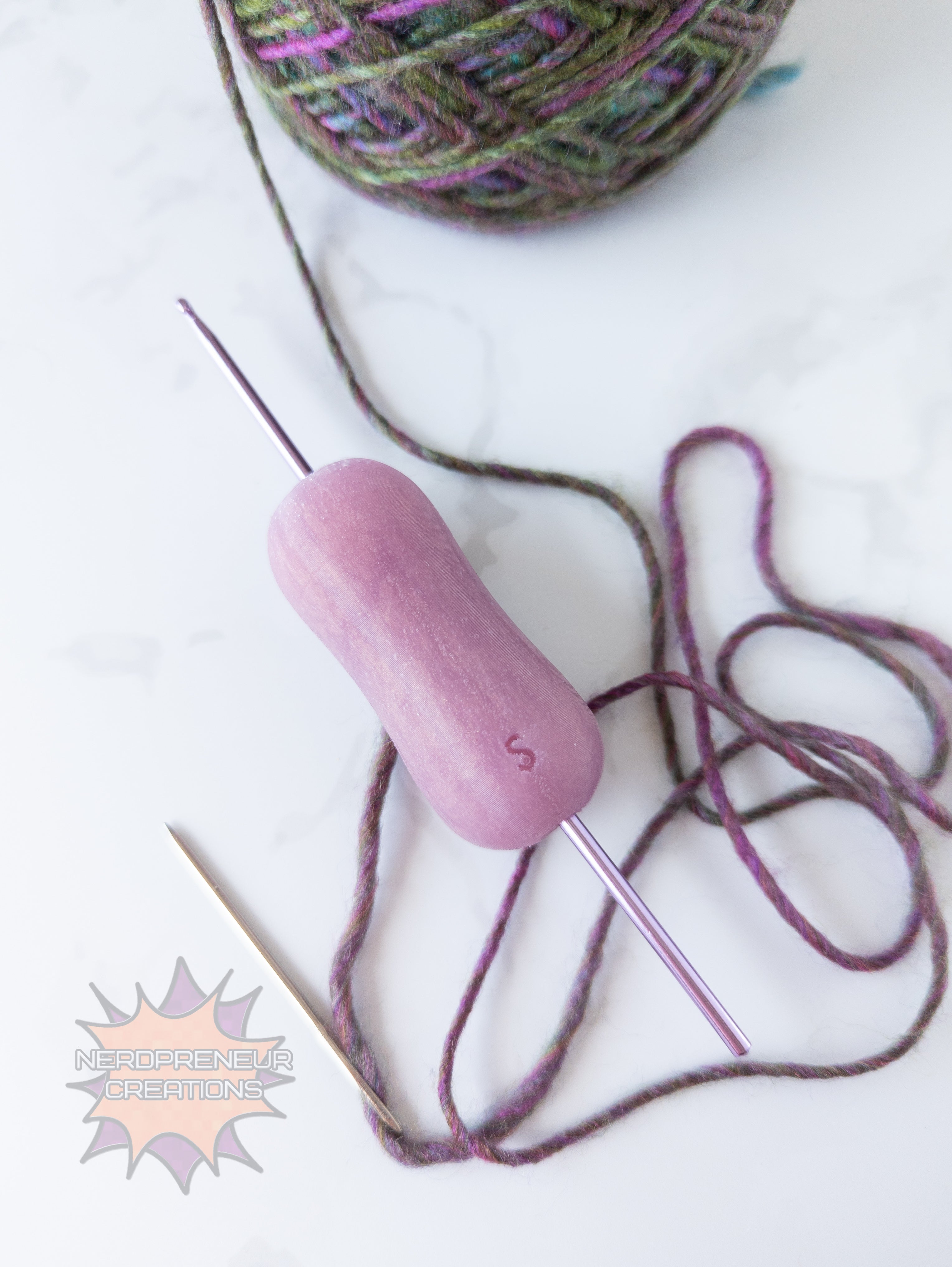 Choose Your Own Adventure MINI Pencil Squishy Grips | Ergonomic Silicone Crochet Hook Grips in Multiple Colors