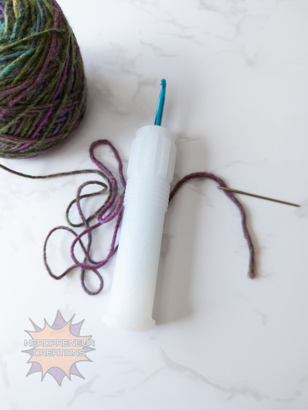 Choose Your Own Adventure Moon Saber Squishy Grips | Ergonomic Silicone Crochet Hook Grips in Multiple Colors